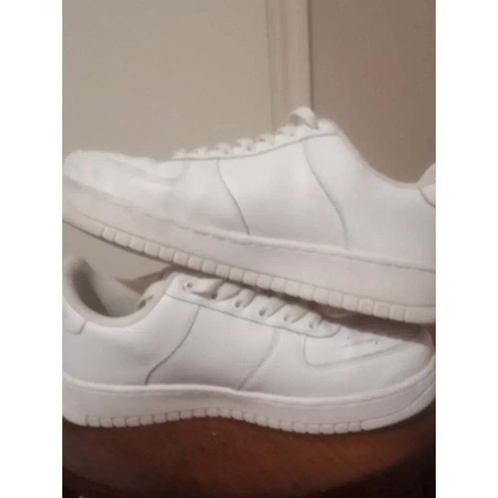Drip Creationz White Sneakers Youth Size 6.5Y Women's 8 Lace Up Low Top Shoes